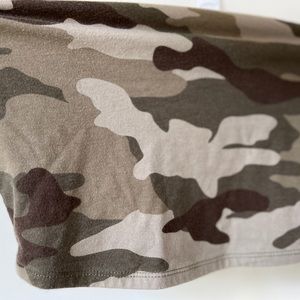 Garage camo tube top
